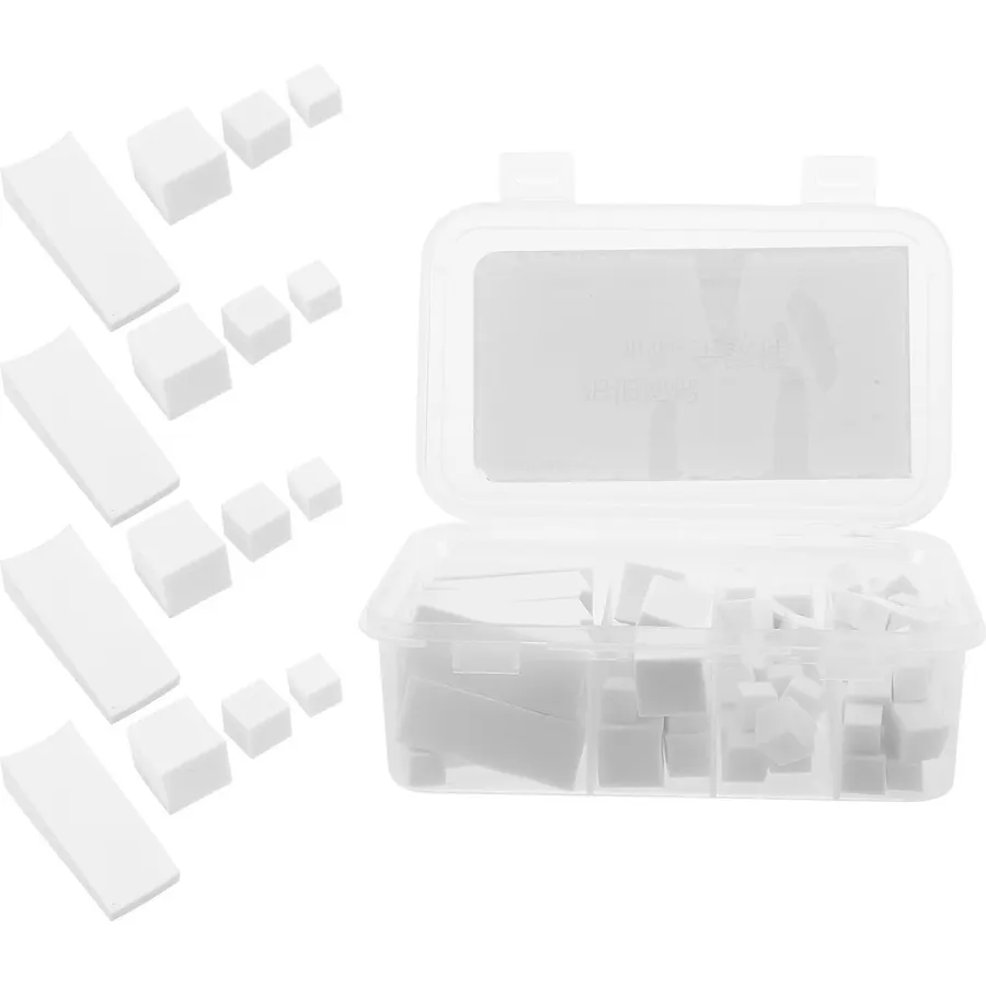 1 Box Nail Art Painting Sponge Set with Box for Nail Color Blending