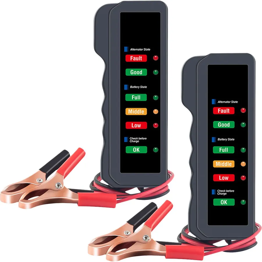12v Automotive Battery Load Tester, Car Voltage Circuit Analyzer Tool