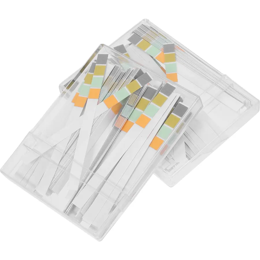 200pcs Ph Test Strips 0-14 Paper Four Color for Skin and Pool