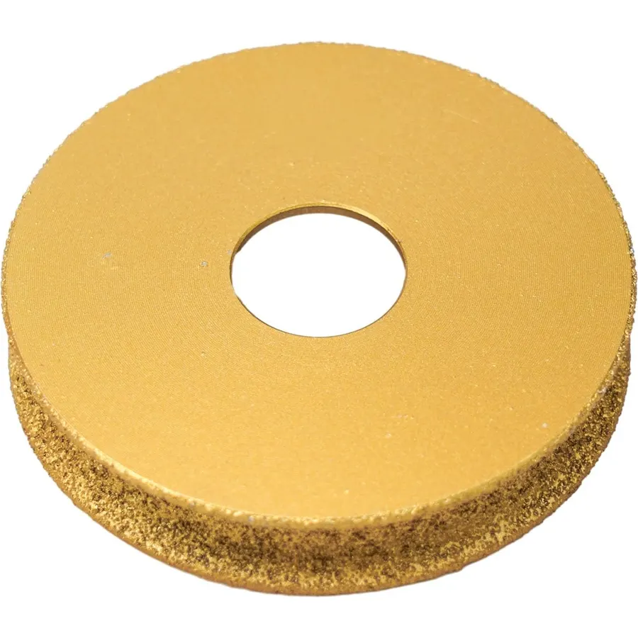 3 Inch Diamond Grinding Wheel, 75mm Brazed Demi-Bullnose for Angle Grinder