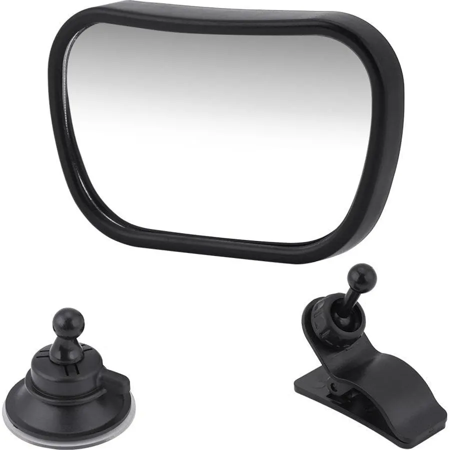 360° Rotated Baby Back Seat Rearview Mirror