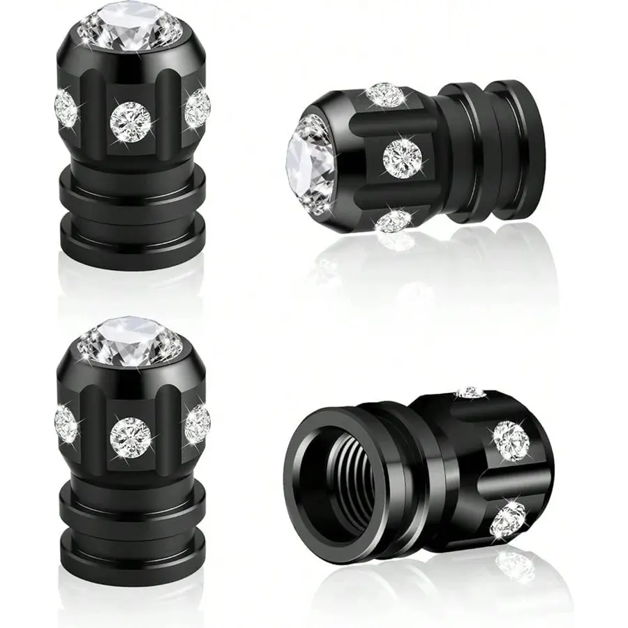4 Pcs Valve Stem Caps for Camry Mk9 XLE 2025–2026