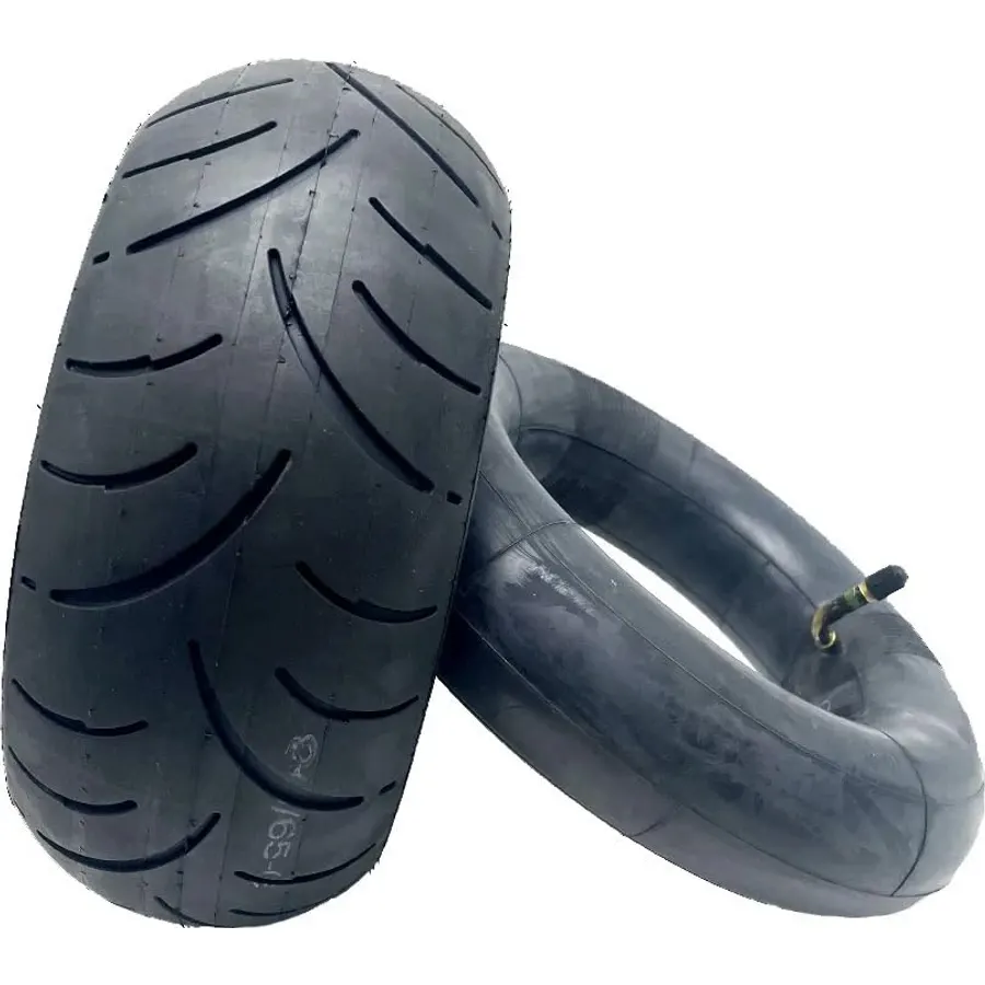 90/65-6 Electric Scooter Tires - Tubeless Inner & Outer Wheel Tubes, 11 Inch Pneumatic Tyre Accessories for Enhanced Performance & Durability
