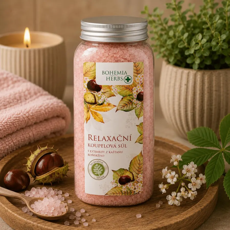 Bohemia Gifts Herbal Bath Salt Horse Chestnut