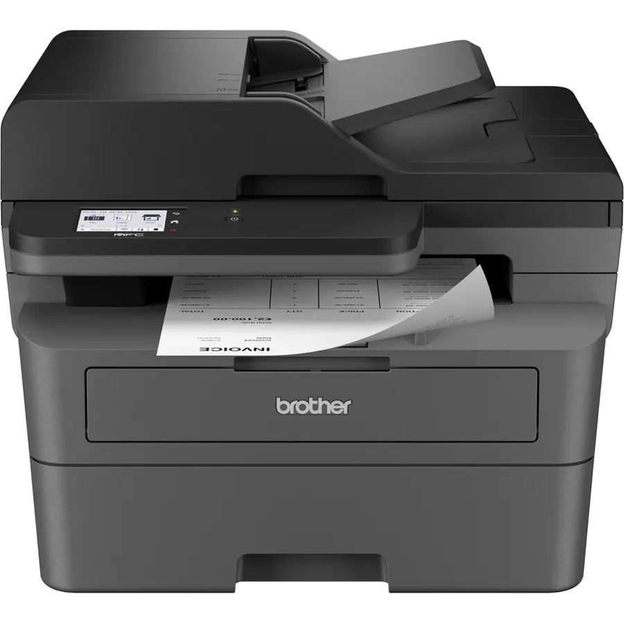 Brother MFC-L2820DW Wireless Compact Monochrome All-in-One Laser Printer with Copy, Scan and Fax, Duplex, Black & White | Includes Refresh Subscription Trial(1), Works with Alexa