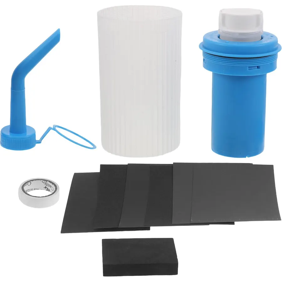Headlight Lens Restorer Kit with Resin for Automotive Headlights