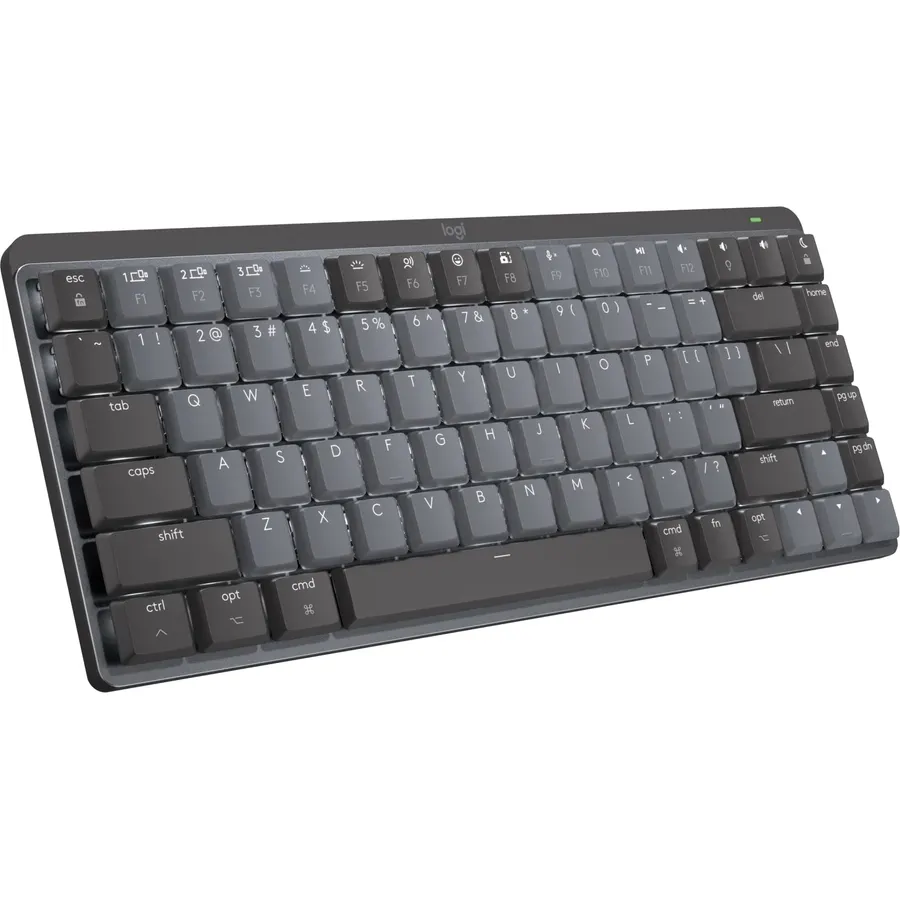 Logitech MX Mechanical Mini Mac Wireless Keyboard Low-Profile - Space Grey