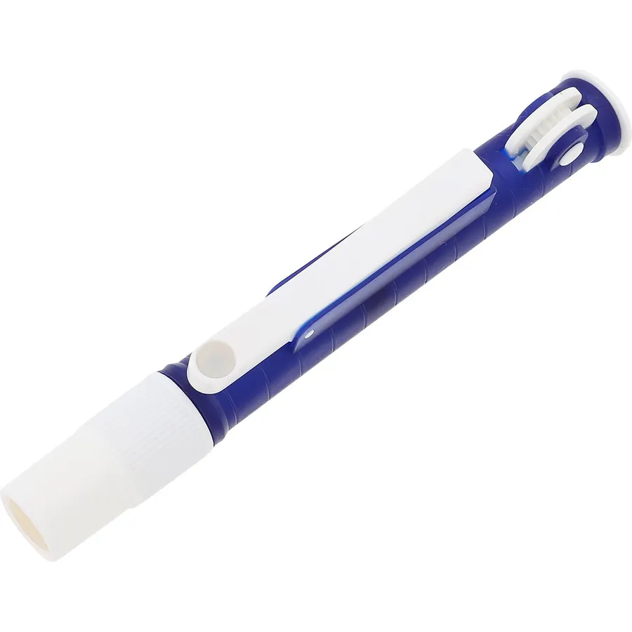 Manual Laboratory Pipette Pump 2ml Plastic Single Hand Control
