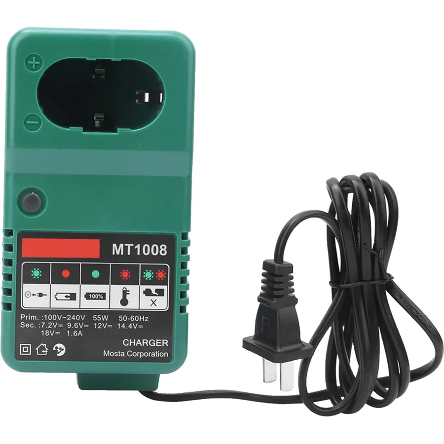 MT1008 Electric Drill Battery Charger 7.2/9.6/12/14.4/18V