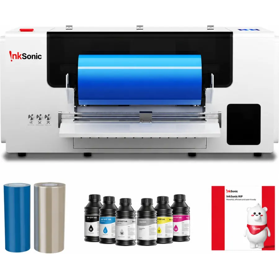 VF13 A3+ All-in-One UV DTF Printer with Dual XP600 Printheads